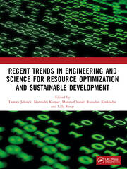 Recent Trends In Engineering and Science for Resource Optimization and Sustainable Development book cover