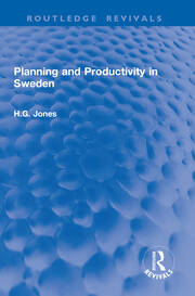 Planning and Productivity in Sweden book cover
