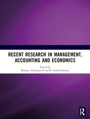 Recent Research in Management, Accounting and Economics (RRMAE) book cover