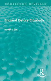 England Before Elizabeth book cover