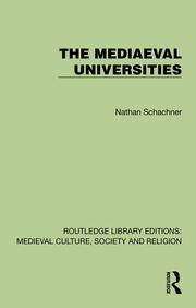 The Mediaeval Universities book cover
