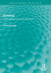 Sampling: An Introduction for Social Scientists book cover