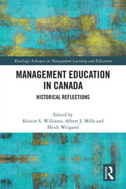 Management Education in Canada: Historical Reflections book cover
