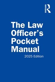 The Law Officer's Pocket Manual: 2025 Edition book cover