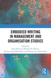 Embodied Writing in Management and Organisation Studies book cover