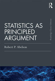 Statistics as Principled Argument book cover