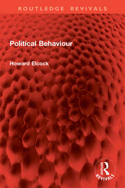 Political Behaviour book cover