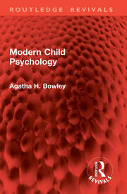 Modern Child Psychology book cover