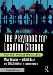 The Playbook for Leading Change: Proven Strategies for Success book cover