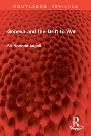 Geneva and the Drift to War book cover