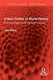 A New Outline of World History: From the Origins to the Eighteenth Century book cover