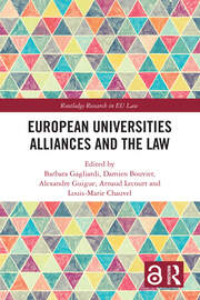 European Universities Alliances and the Law book cover