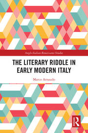 The Literary Riddle in Early Modern Italy book cover