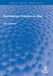 Romanesque Sculpture in Italy book cover