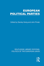 European Political Parties book cover