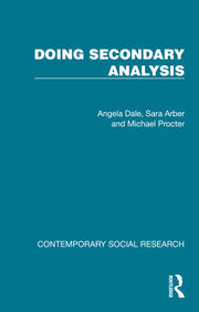 Doing Secondary Analysis book cover
