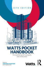 Watts Pocket Handbook: The Essential Guide to Property and Construction book cover