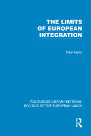 The Limits of European Integration book cover