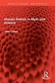 Human Robots in Myth and science book cover