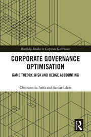 Corporate Governance Optimisation: Game Theory, Risk and Hedge Accounting book cover