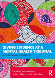 Giving Evidence at a Mental Health Tribunal: A Professionals’ Handbook book cover