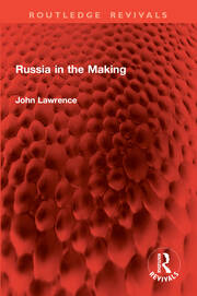 Russia in the Making book cover