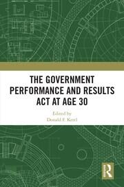 The Government Performance and Results Act at Age 30 book cover