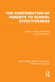 The Contribution of Parents to School Effectiveness book cover