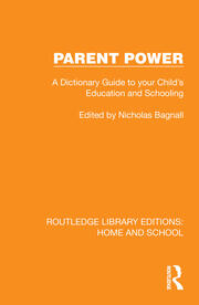 Parent Power: A Dictionary Guide to your Child's Education and Schooling book cover