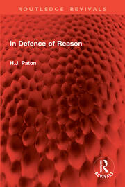 In Defence of Reason book cover