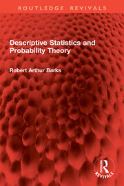 Descriptive Statistics and Probability Theory book cover