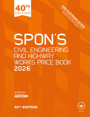 Spon's Civil Engineering and Highway Works Price Book 2026 book cover