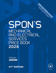 Spon's Mechanical and Electrical Services Price Book 2026 book cover