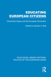 Educating European Citizens: Citizenship Values and the European Dimension book cover