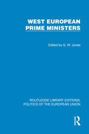 West European Prime Ministers book cover