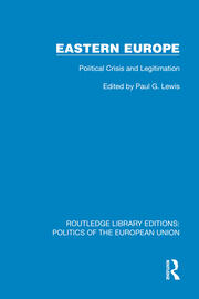 Eastern Europe: Political Crisis and Legitimation book cover