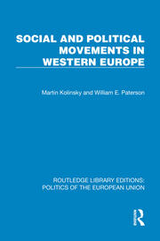 Social and Political Movements in Western Europe book cover