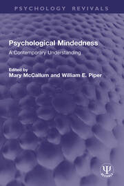Psychological Mindedness: A Contemporary Understanding book cover