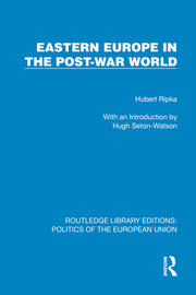 Eastern Europe in the Post-War World book cover