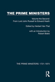 The Prime Ministers: Volume the Second: From Lord John Russell to Edward Heath book cover