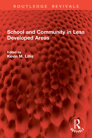 School and Community in Less Developed Areas book cover