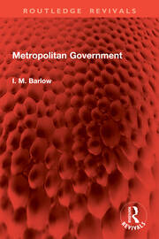 Metropolitan Government book cover