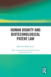 Human Dignity and Biotechnological Patent Law book cover