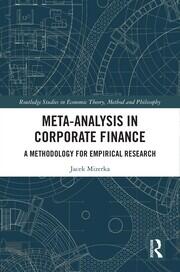 Meta-Analysis in Corporate Finance: A Methodology for Empirical Research book cover