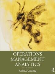 Operations Management Analytics book cover