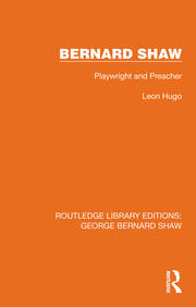 Bernard Shaw: Playwright and Preacher book cover