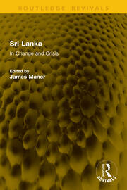 Sri Lanka: In Change and Crisis book cover