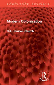 Modern Colonization book cover