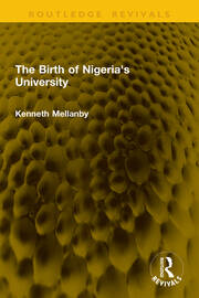 The Birth of Nigeria's University book cover