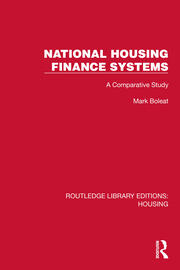 National Housing Finance Systems: A Comparative Study book cover